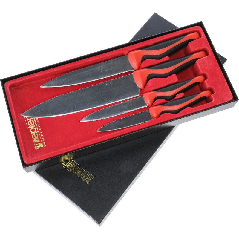 Kuchyňské nože z chirurgické oceli ZEPTER, 4ks