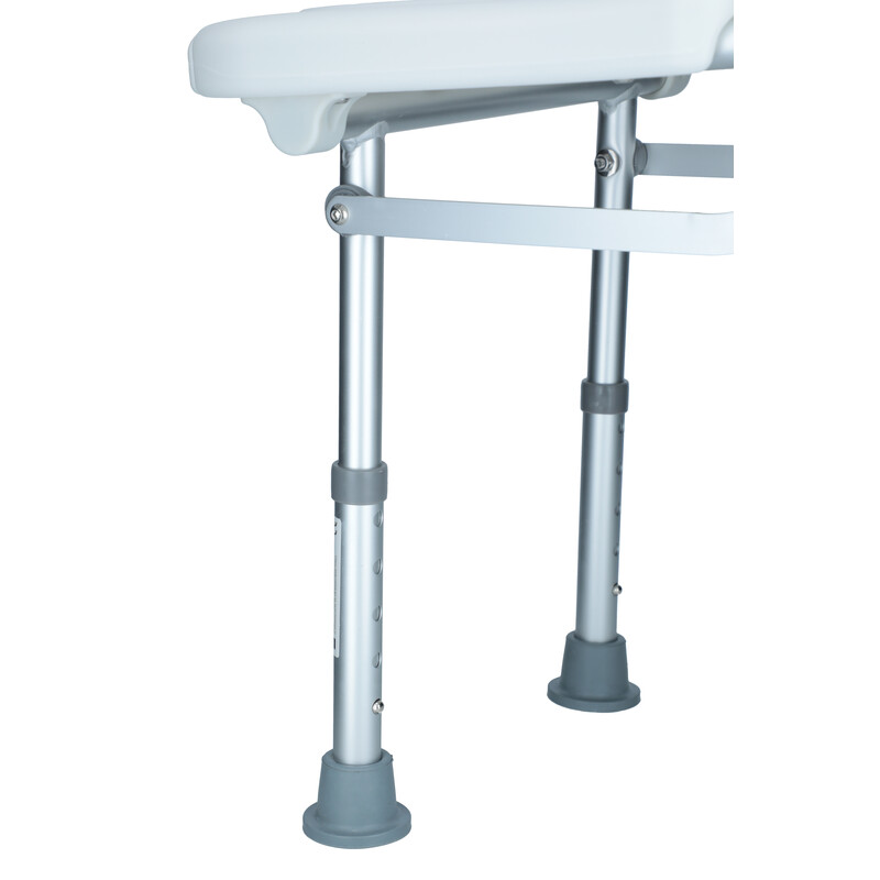 Nástěnná sklopná sedačka s nožkami