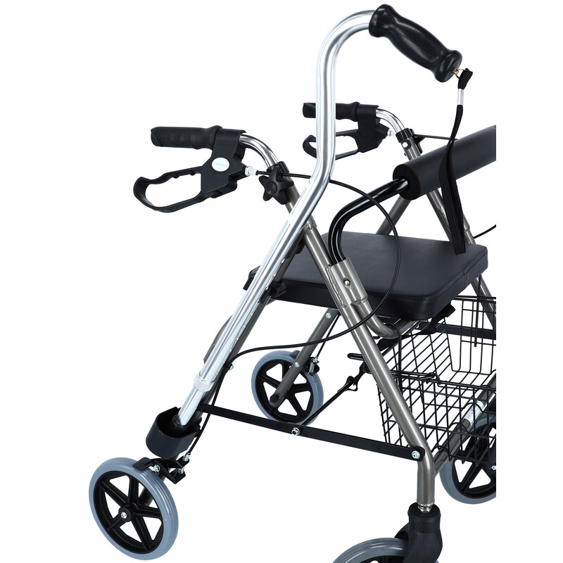 Čtyřkolka odlehčená, šedá