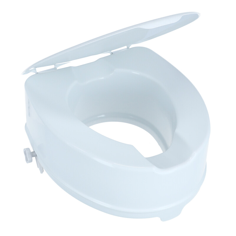 Zvyšovač WC s příklopem, 15 cm