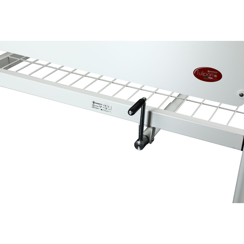 Polohovací postel mechanická - dvoudílná