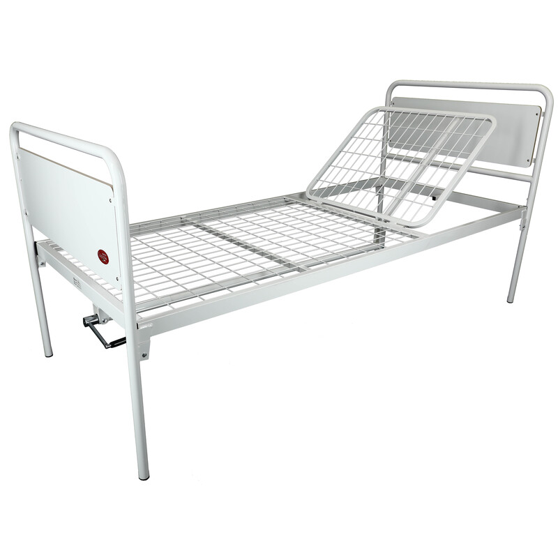 Polohovací postel mechanická - dvoudílná