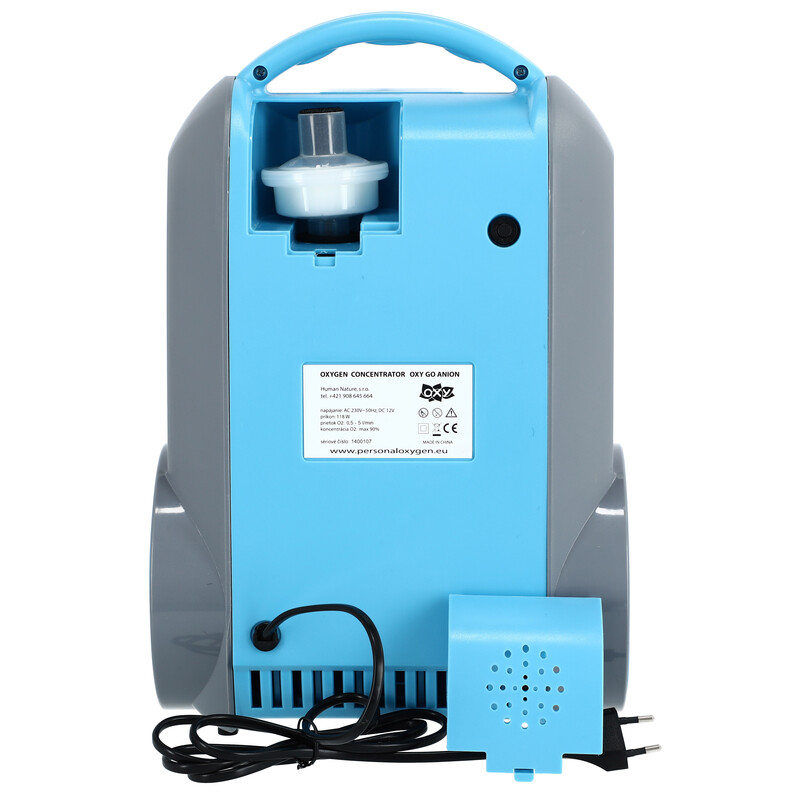 Přenosný kyslíkový koncentrátor Oxy Go Anion