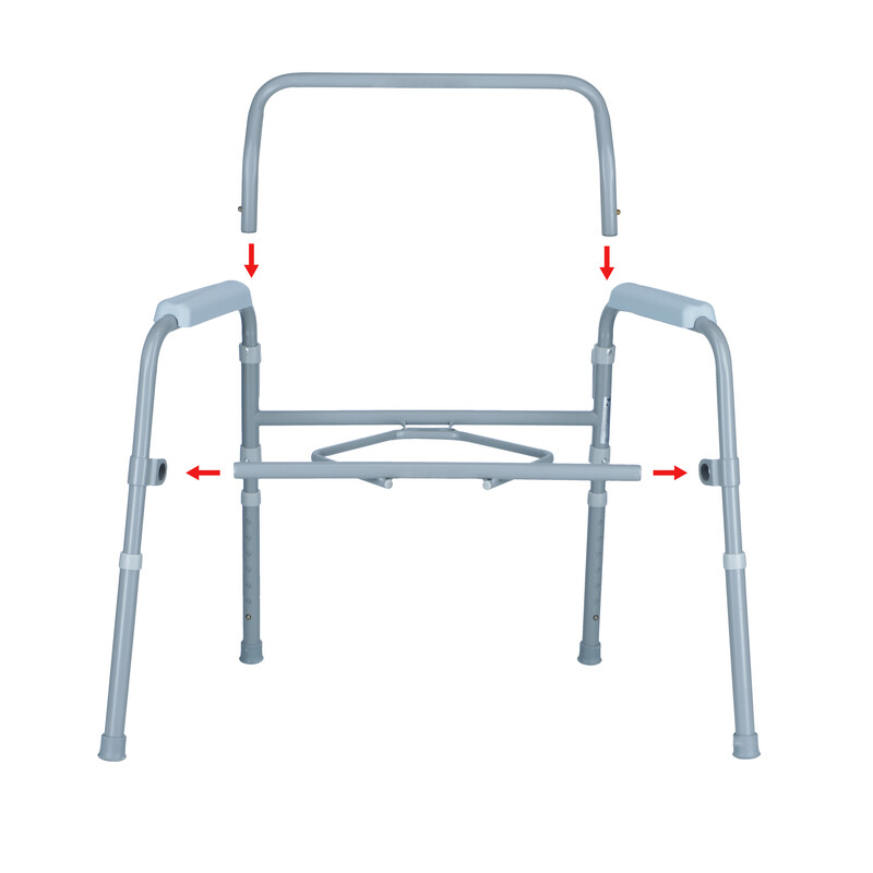 Toaletní křeslo nepojízdné