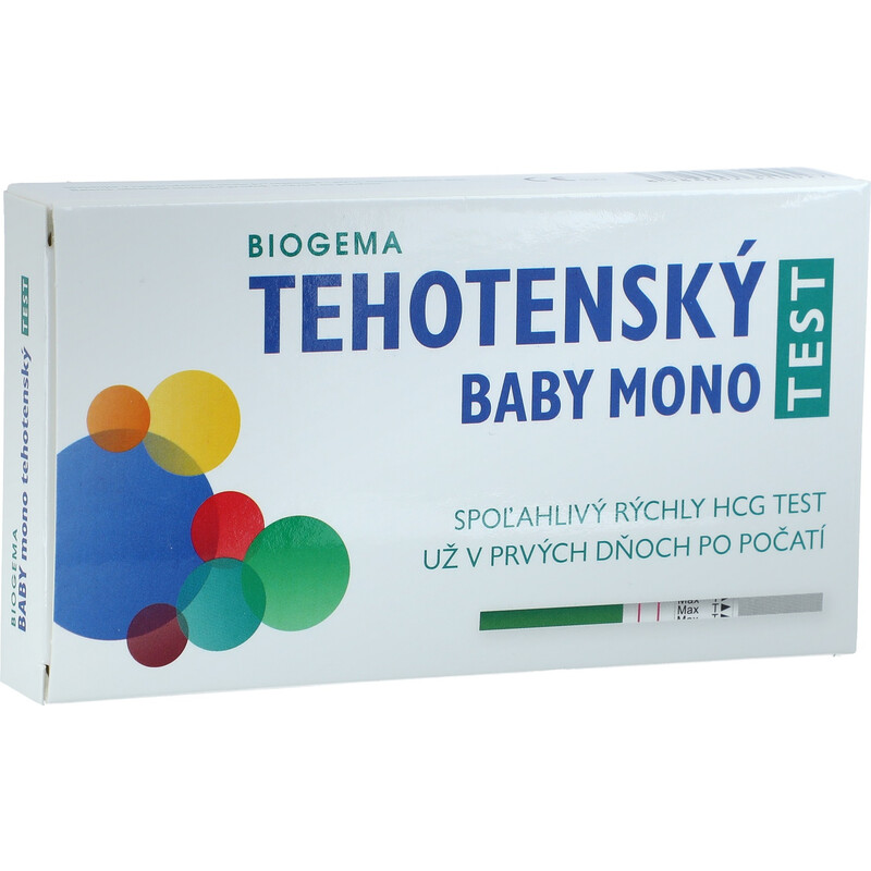 BIOGEMA Těhotenský test Baby mono, 1 proužek