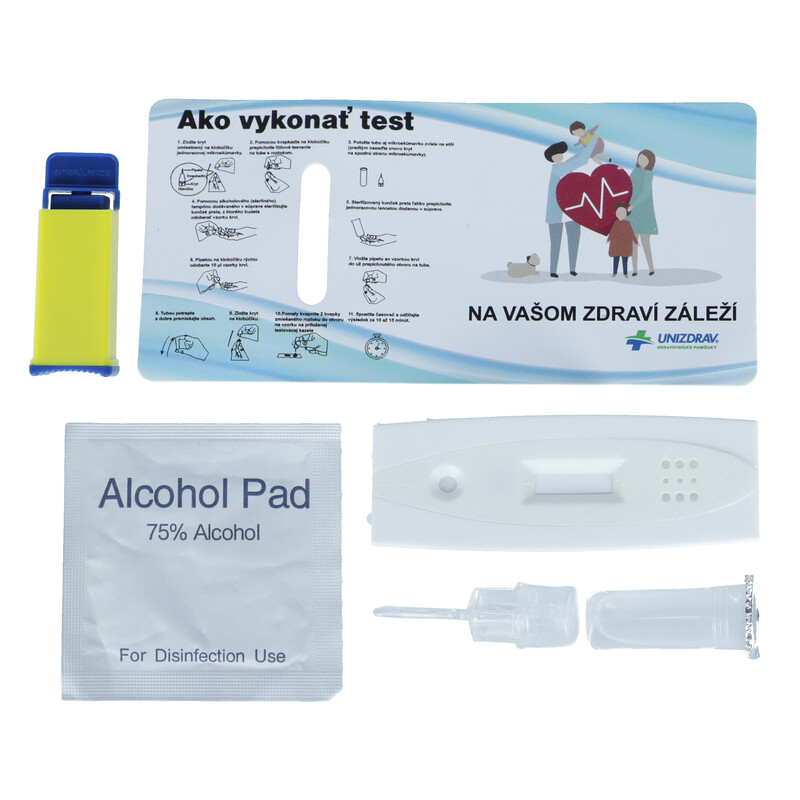 Domácí CRP test UNIZDRAV