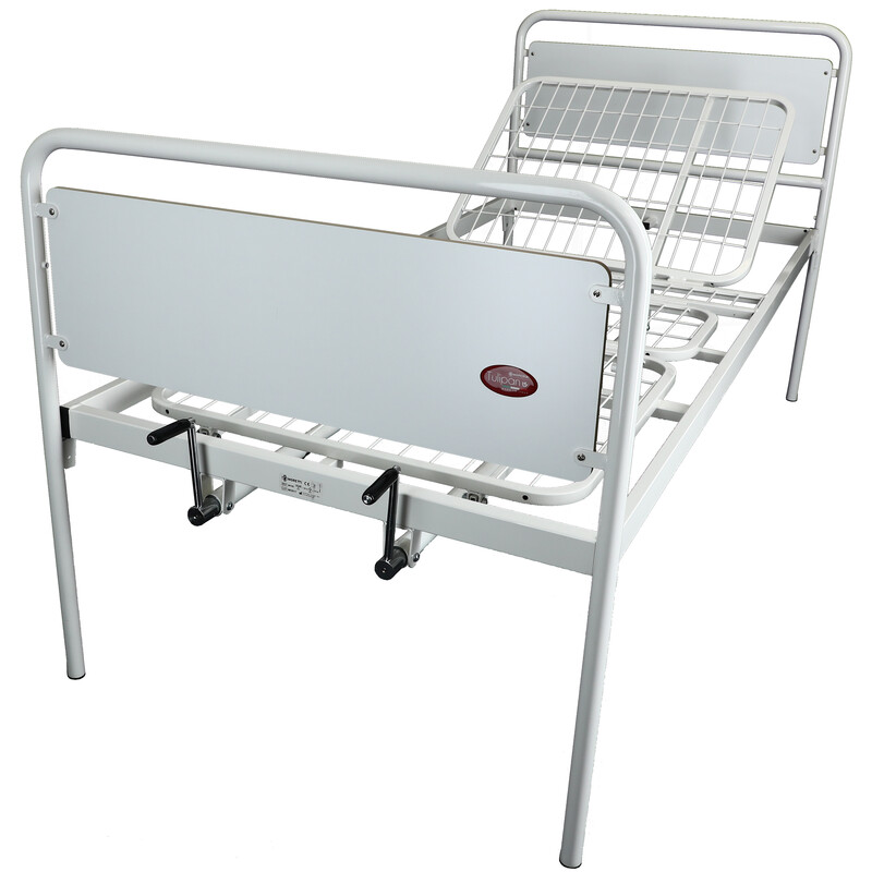 Polohovací postel mechanická - čtyřdílná