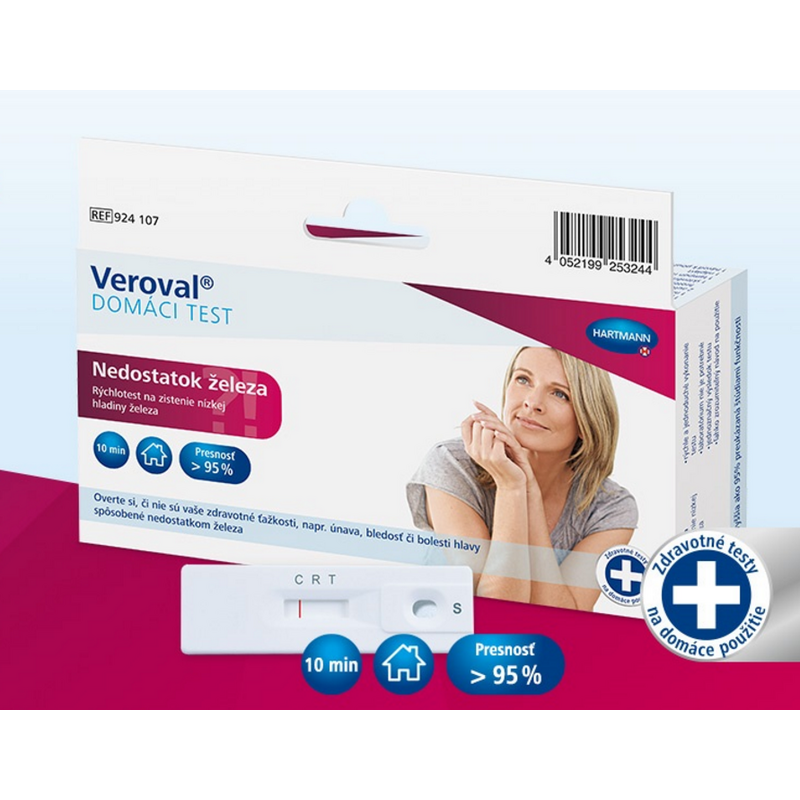 Domácí test na zjištění nízké hladiny železa