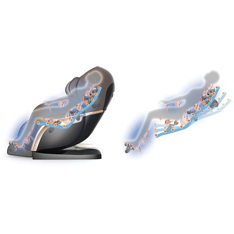 Masážní luxusní elektrické křeslo MD - A890 S