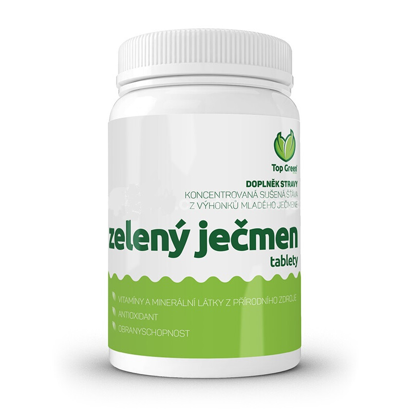 Top Green Zelený ječmen 350 tablet