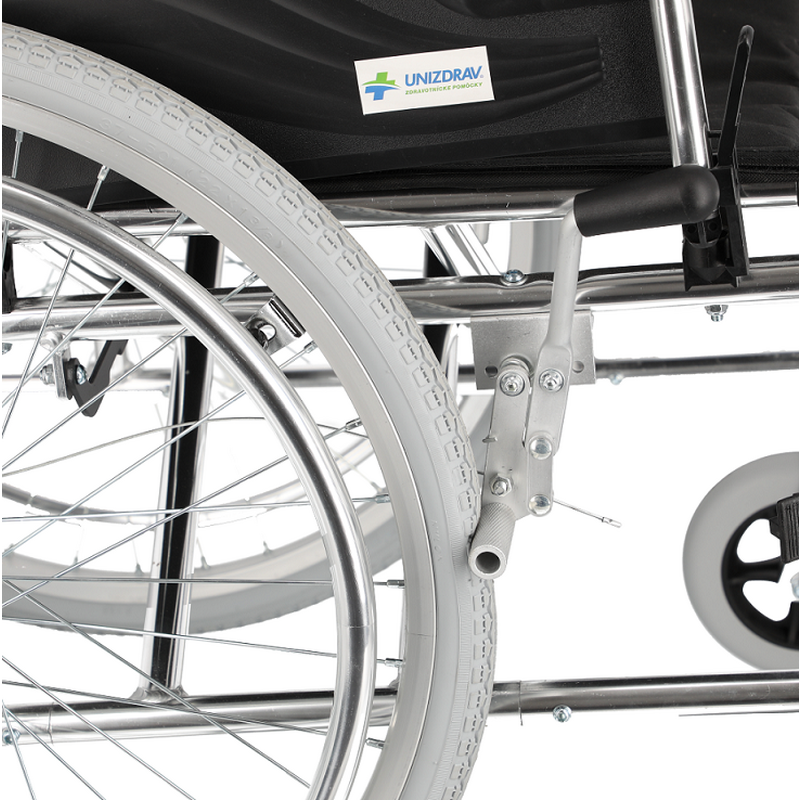 Invalidní vozík UNIZDRAV - hliníkový, odlehčený