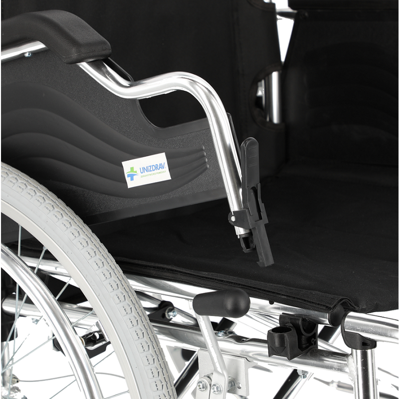 Invalidní vozík UNIZDRAV - hliníkový, odlehčený