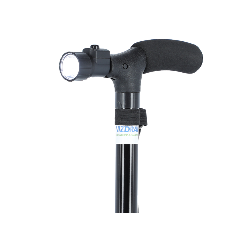 Skládací hůl s osvětlením UNIZDRAV