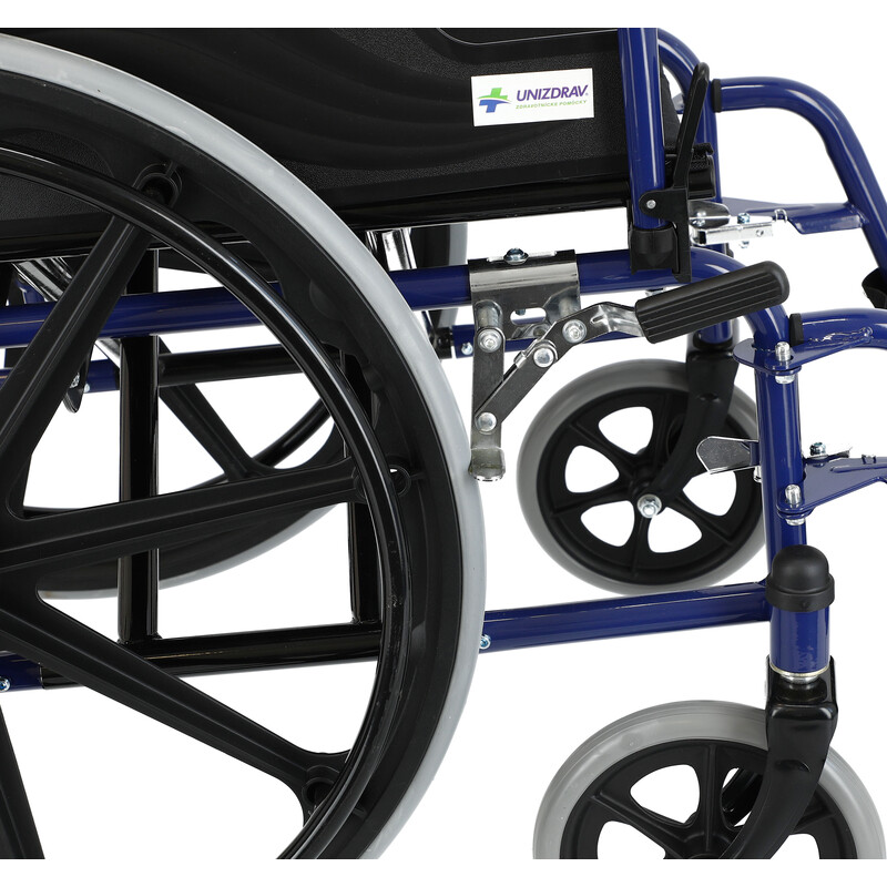 Invalidní vozík UNIZDRAV - ocelovy