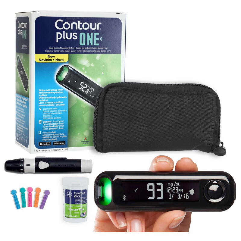 Glukometr Contour plus ONE set