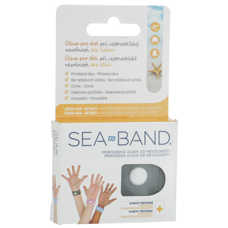 Akupresurní náramek proti nevolnosti pro deti SEA BAND
