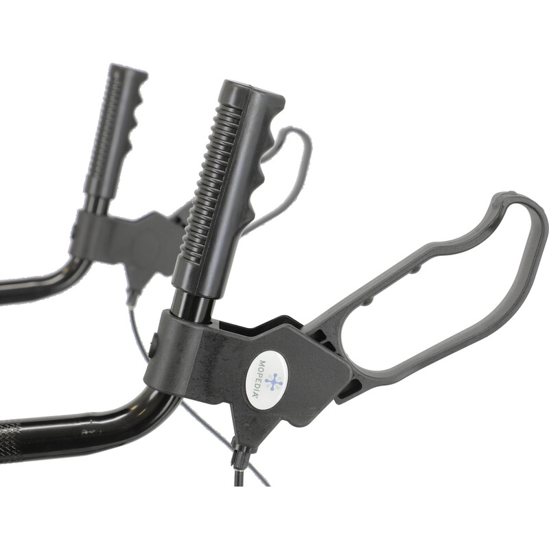 Pojízdné chodítko s prodlouženými loketními opěrkami