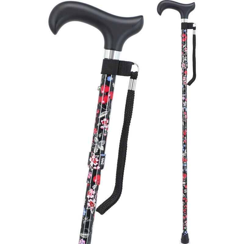 Skládací hůl s poutkem Forest fruits