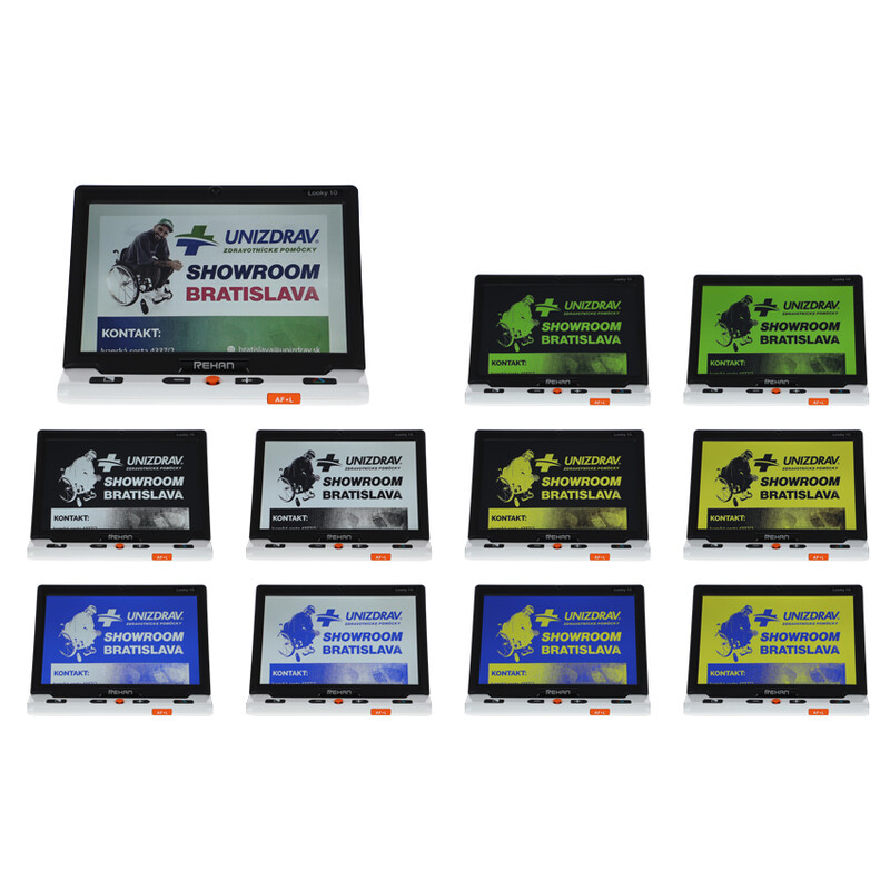 Přenosná elektronická čtecí lupa Looky HD10