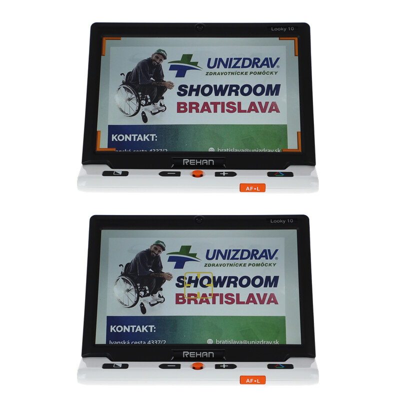 Přenosná elektronická čtecí lupa Looky HD10