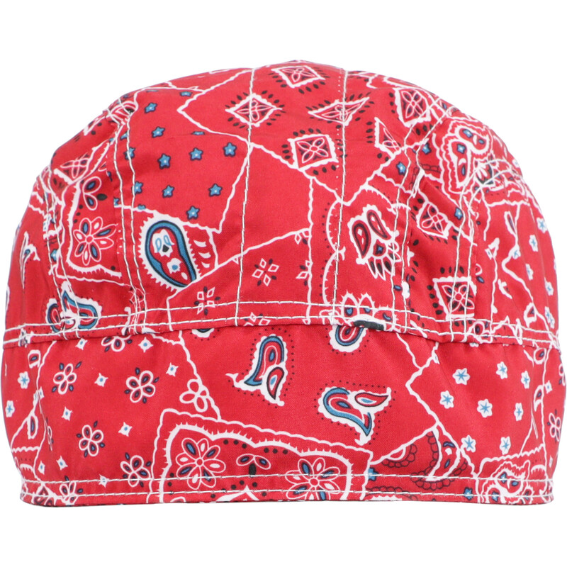 Chladíci šátek na hlavu, červený