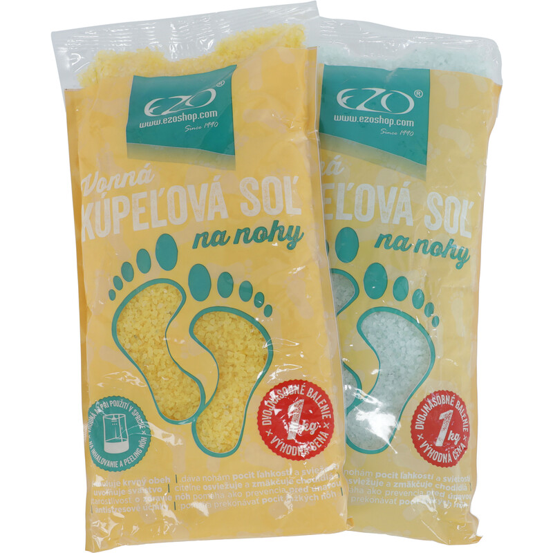 Vonná koupelová sůl na nohy