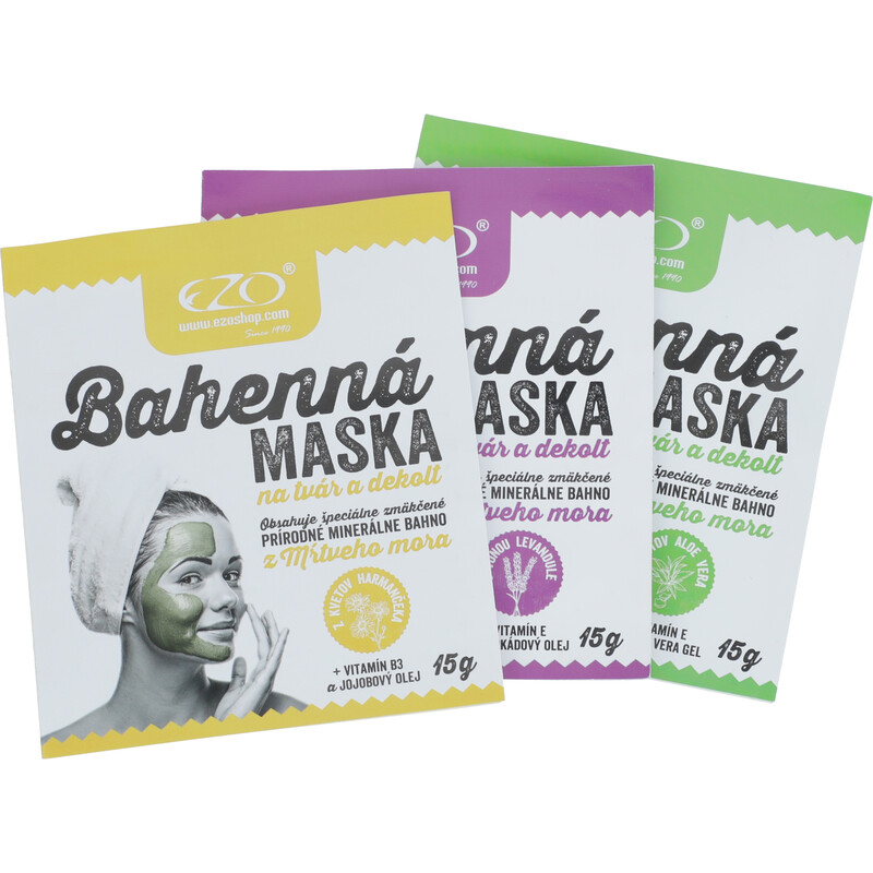 Bahenní maska z mrtvého moře na obličej