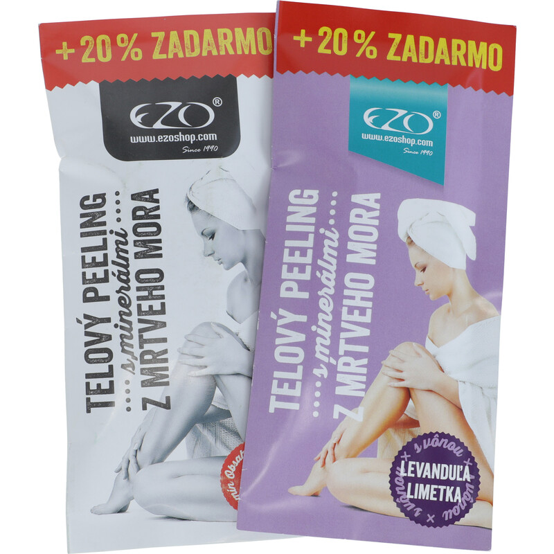 Tělový peeling s minerály z Mrtvého moře