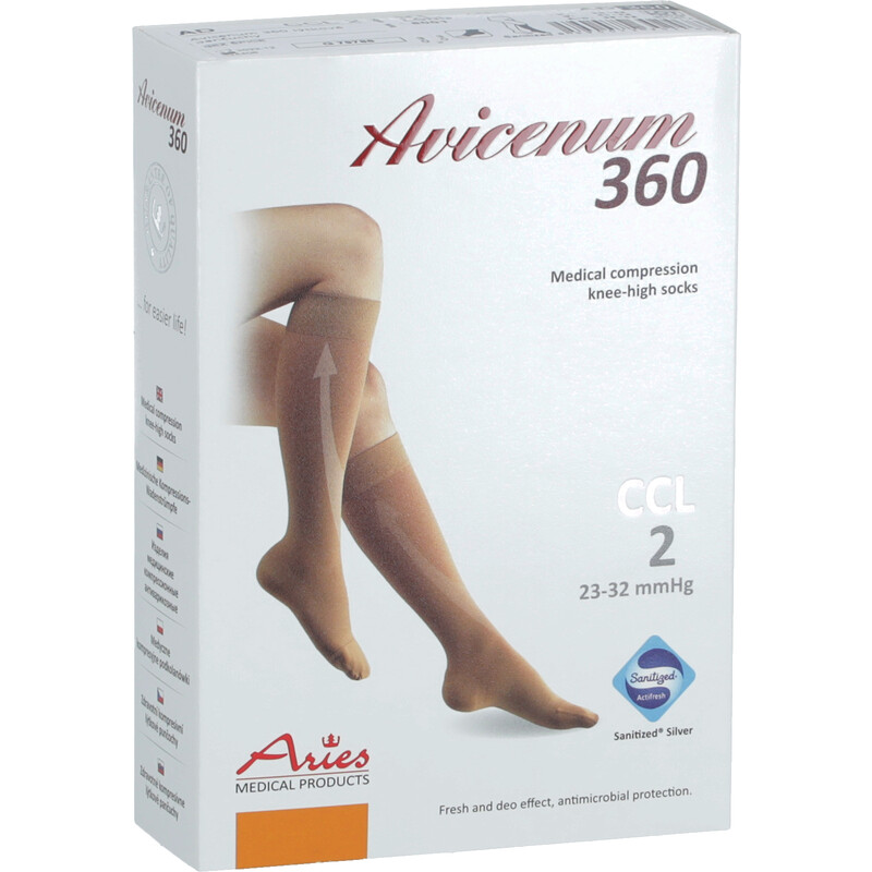 Avicenum 360 DEN – lýtkové pančuchy, tělové