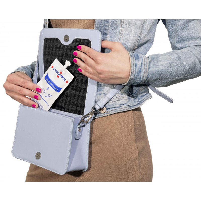 Kapesní antibakteriální gel do kabelky Sanidermal, 30 ml