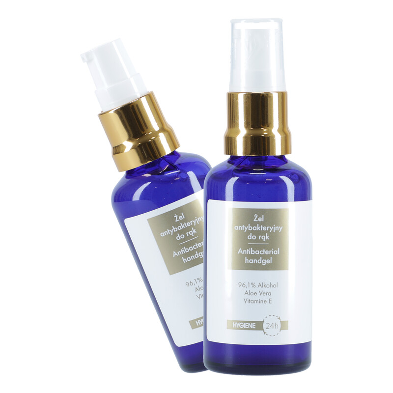 Antibakteriální gel na ruce s 96,1% alkoholu