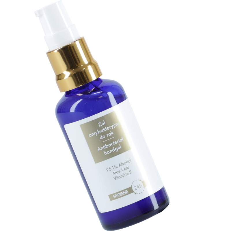 Antibakteriální gel na ruce s 96,1% alkoholu