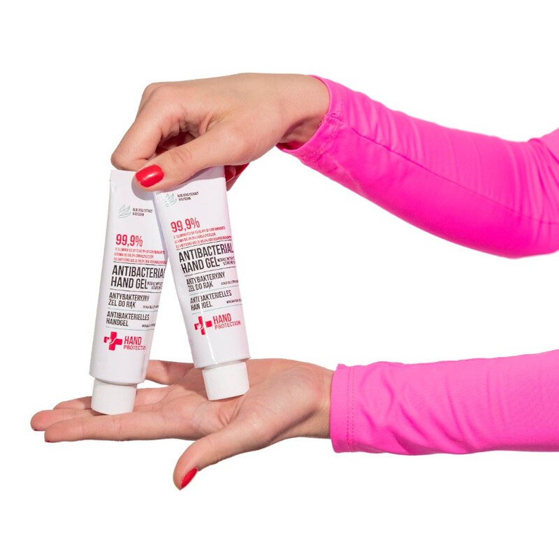 Antibakteriální gel na ruce s aloe vera, 100 ml