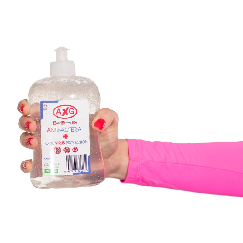 Antibakteriální gel na ruce AXG, 500 ml