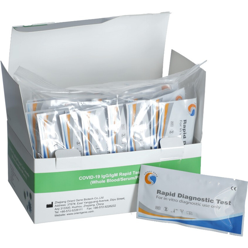 VÝPRODEJ Rychlotest na protilátky po očkování a překonání COVID-19, 1 ks, 25 ks balení