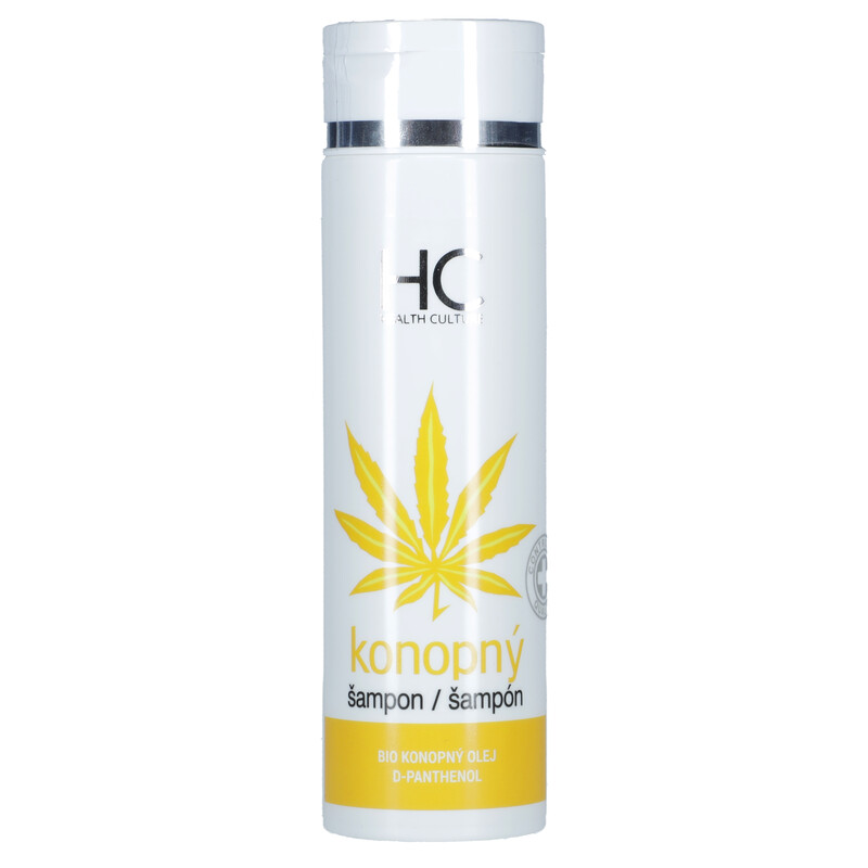 Konopný šampon Health Culture, 200 ml