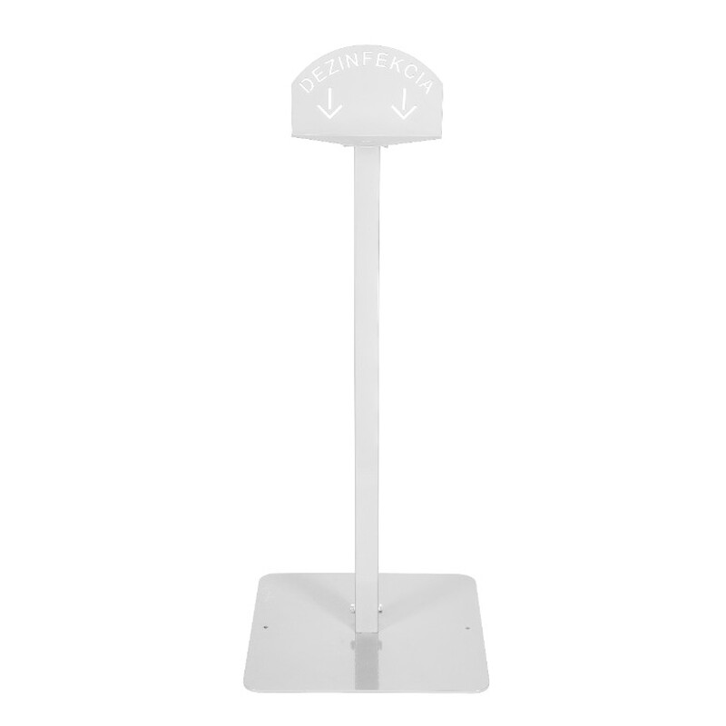 Stojan bílý na dezinfekci rukou s dezinfekčním gelem Me Too, 500 ml