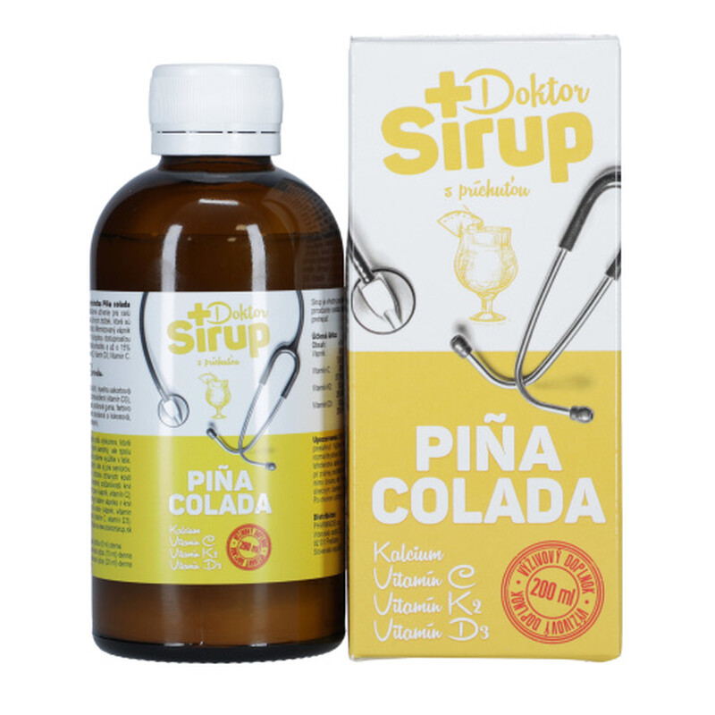 Doktor Sirup – kalciový sirup, 200 ml