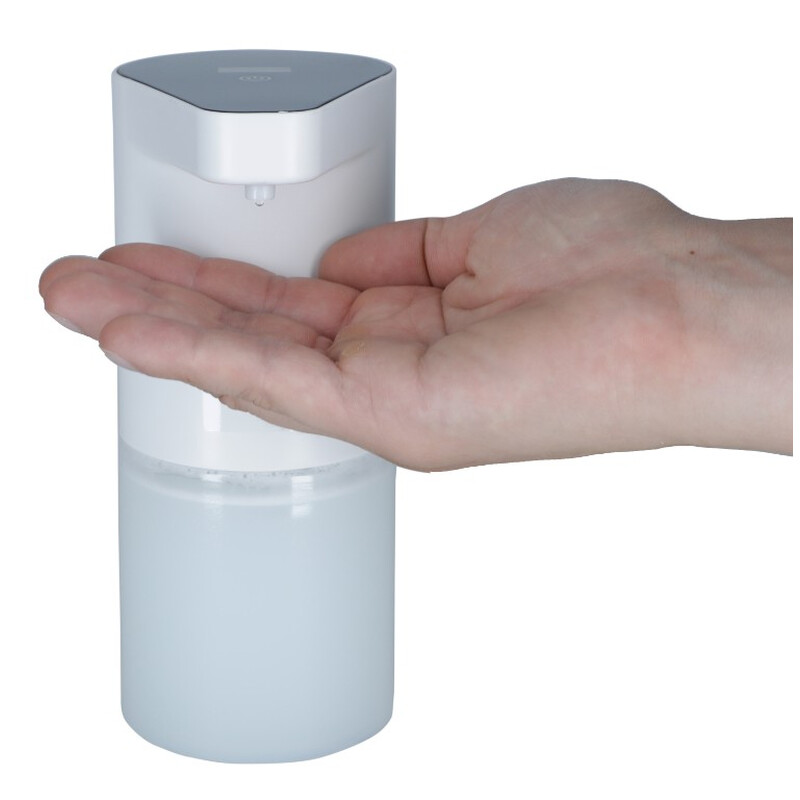 Automatický dávkovač dezinfekce se stojanem UNIZDRAV, bílý