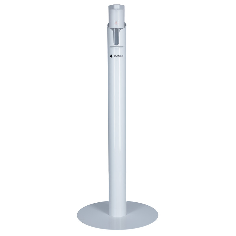 Automatický dávkovač dezinfekce se stojanem UNIZDRAV, bílý