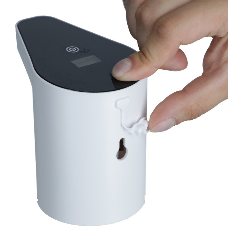 Automatický dávkovač dezinfekce se stojanem UNIZDRAV, červený