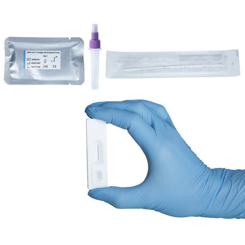 Antigenní certifikovaný výterový test na COVID-19, 1 ks