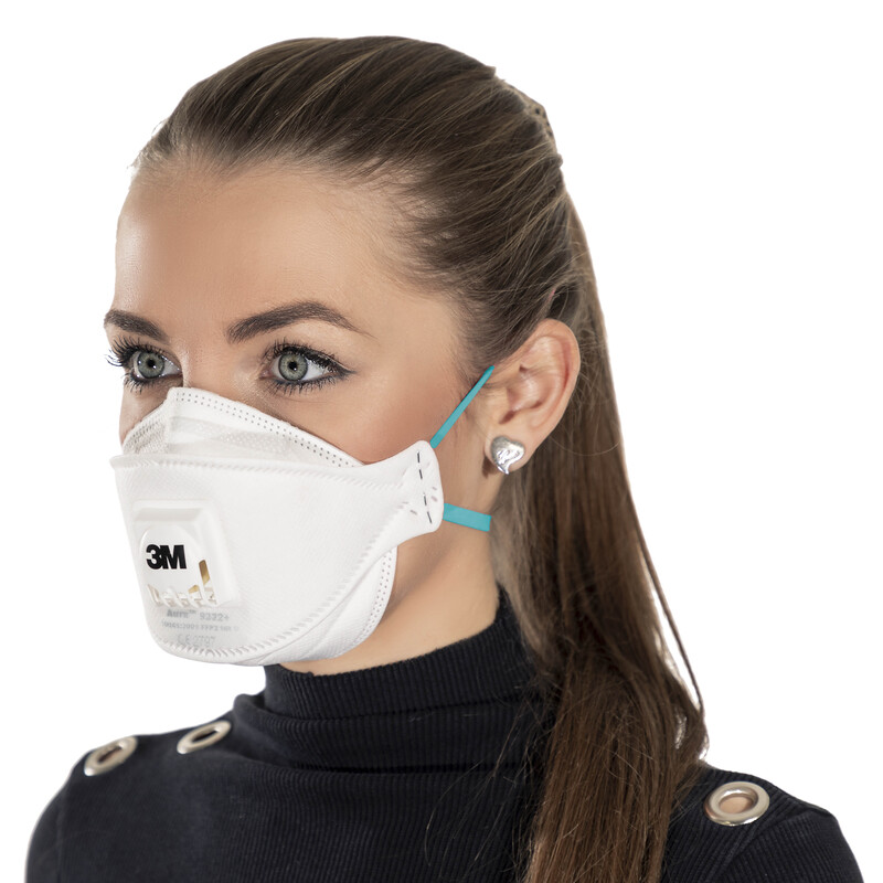 Respirátor FFP2 s filtrem 3M