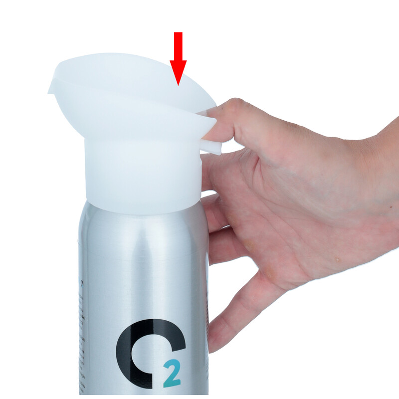 Kyslíková láhev s náustkem ClearO2 Oxygen, 15 l