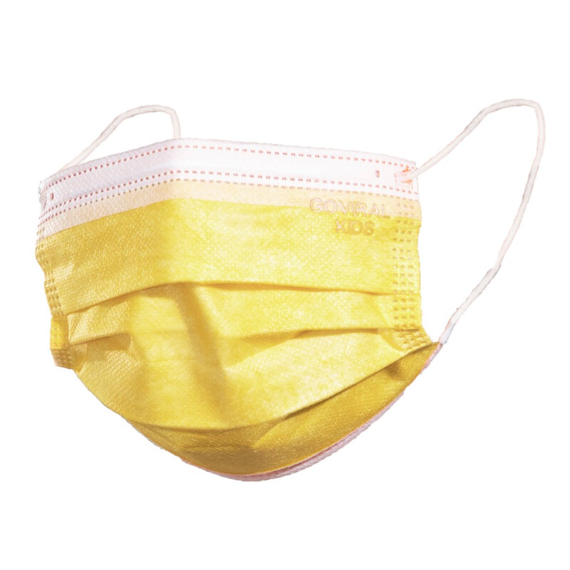 Dětská rouška na tvář s gumičkou barevná, 10 ks