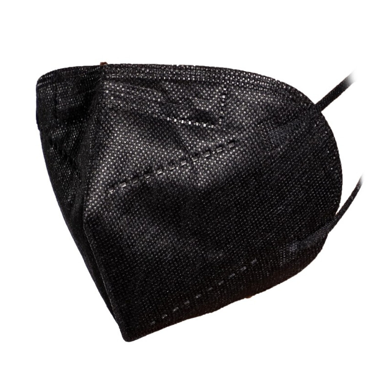 Respirátor FFP2 bez výdechového ventilu, černý