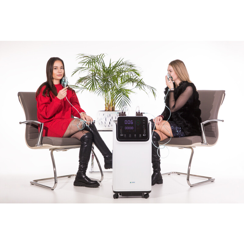 Profesionální kyslíkový koncentrátor pro dva lidi ZY-10FW