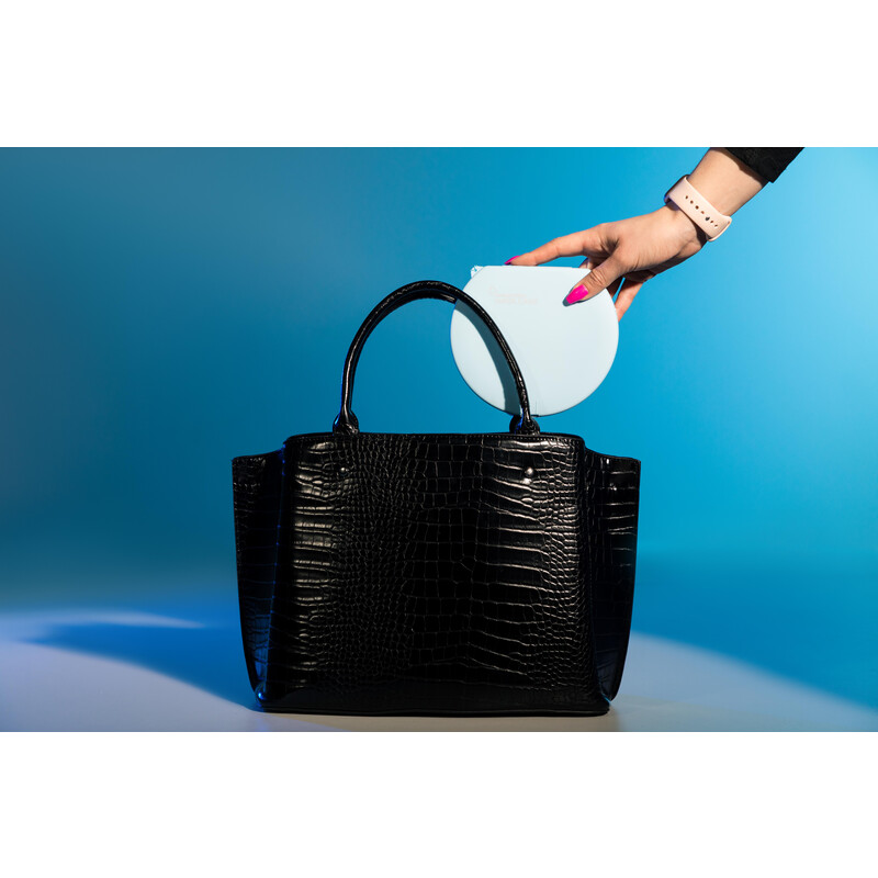 Hygienický obal na respirátory a roušky, černý