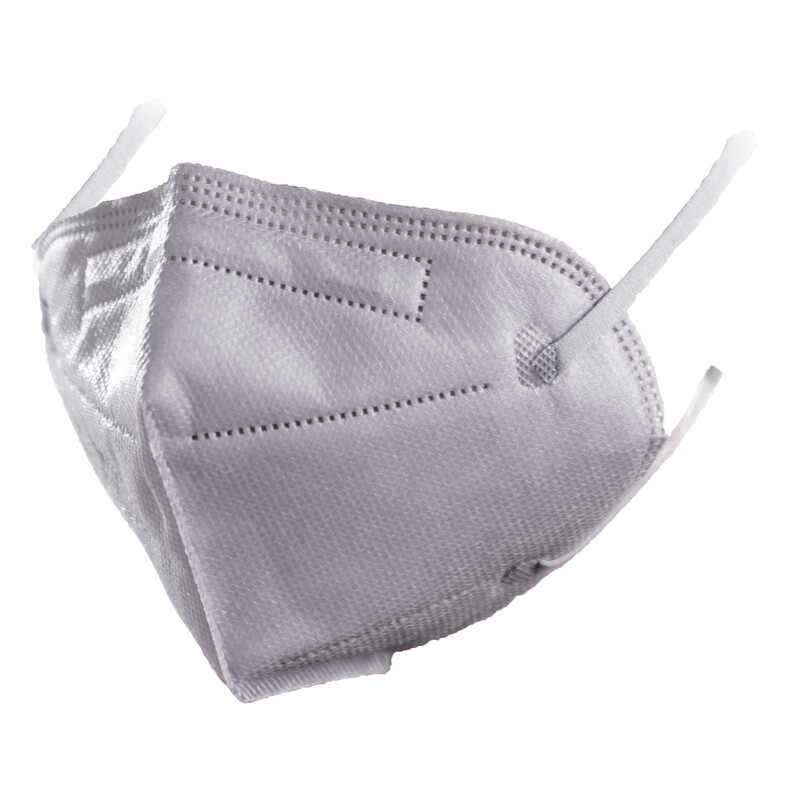 Detský respirátor FFP2 bez výdychového ventilu, šedý