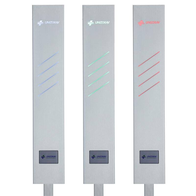 Germicidní zářič UNIZDRAV s displejem uzavřený statický